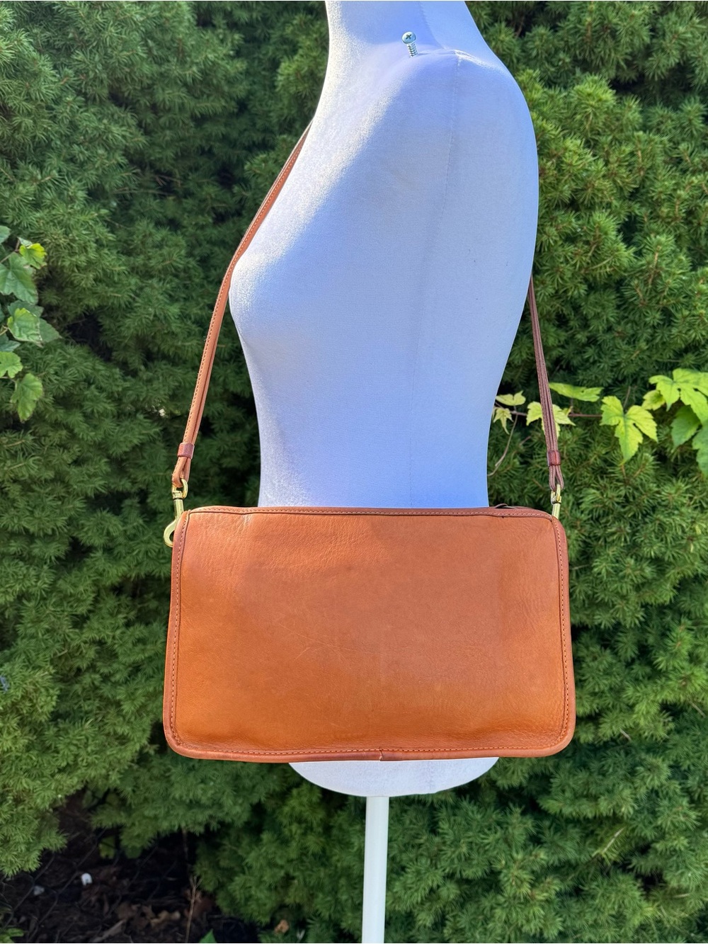 Coach Vintage Made in NYC Basic Bag in British Tan